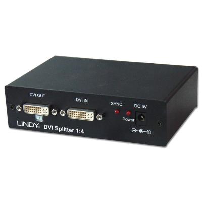 4 Port DVI Video Splitter